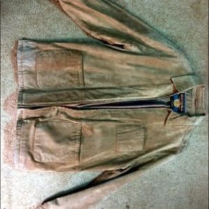 Tan suede jacket
